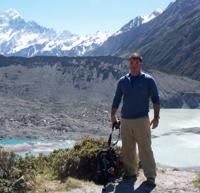 John in the Mount Cook Area...